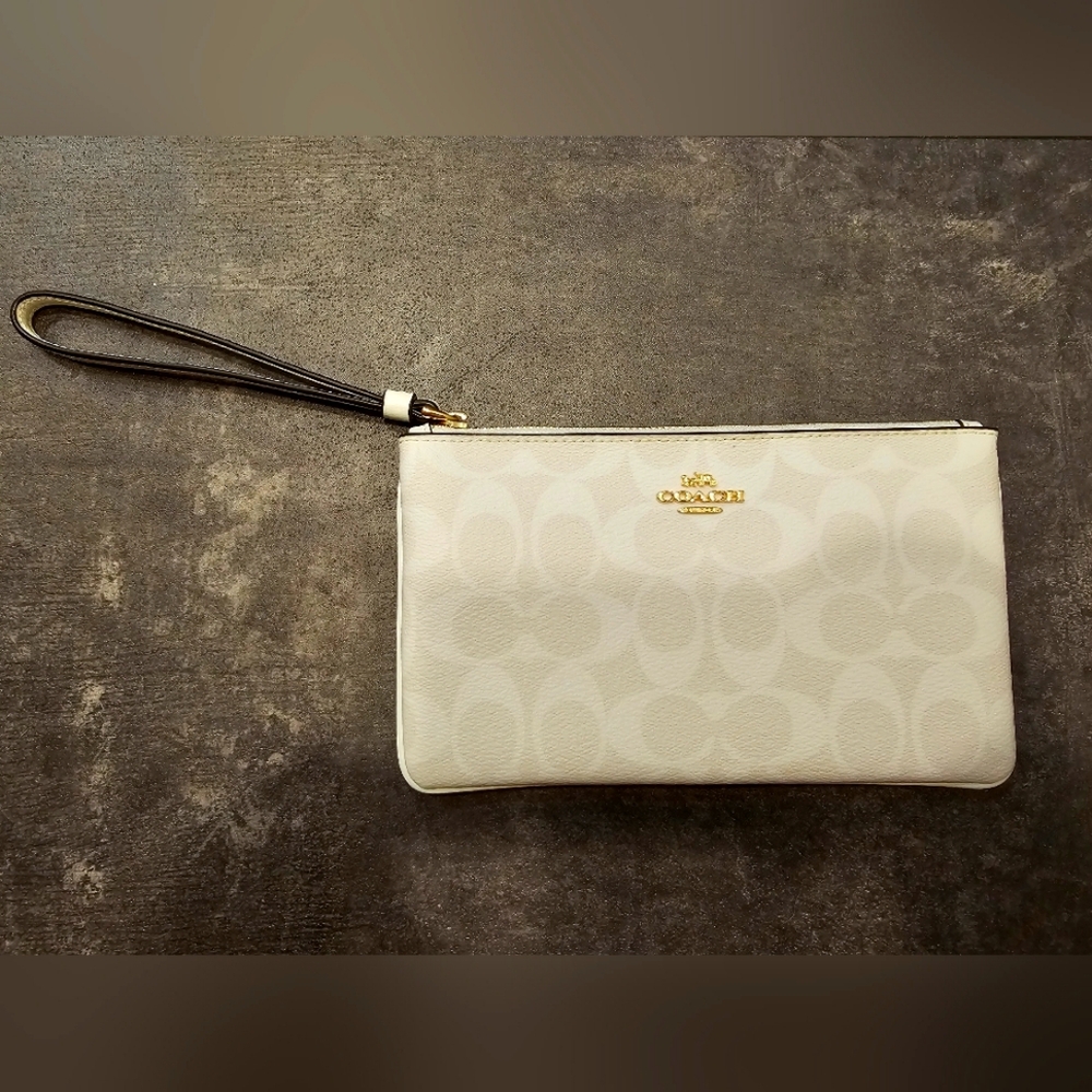 Coach Large Zip Wristlet